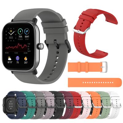 רצועות שעון 20 מ"מ עבור Xiaomi Huami Amazfit GTS 2 Mini GTS 2e צמידי ספורט לצמידי יד Polar Ignite עבור Garmin venu sq