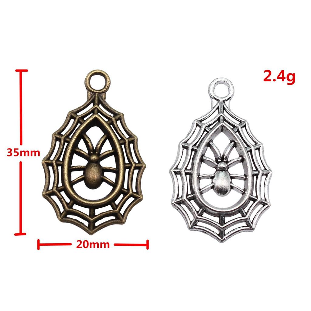 Halloween Charms Multi Color Alloy Pendants For DIY Jewelry Accessories