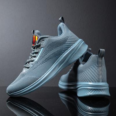 Fashion Fashion Casual Men Shoes Slip Resistant Lightweight Sports Running Shoes Lace Up Mesh Breathable Hiking Shoes Zapatos 39-47