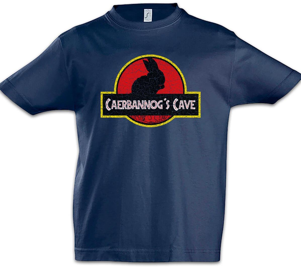 

Caerbannog s Cave Kids Boys T-Shirt Knight Killer Rabbit Of The Coconut- 100