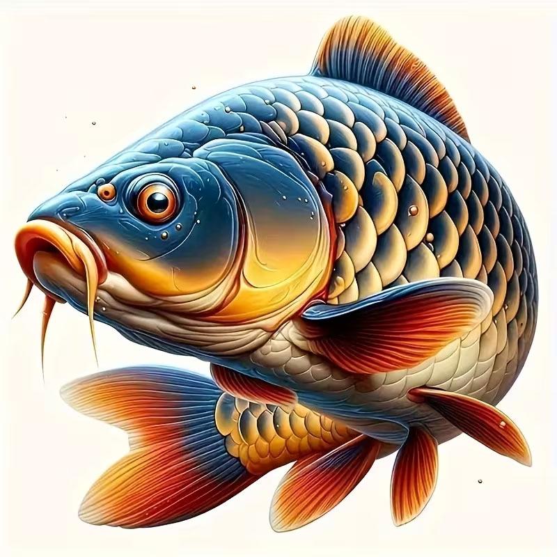 Colorful Waterproof Koi Fish Car Stickers Vinyl