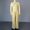 Spring and Summer Womens Casual Three-piece Suit, Long Cardigan, Long-sleeved Top, High-waisted Trousers, Fashion Suit