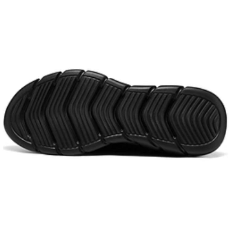 Skechers Bobs B Flex Comfortable Breathable Durable Low Top Casual Shoes Men Sneakers Black 118107-BBK