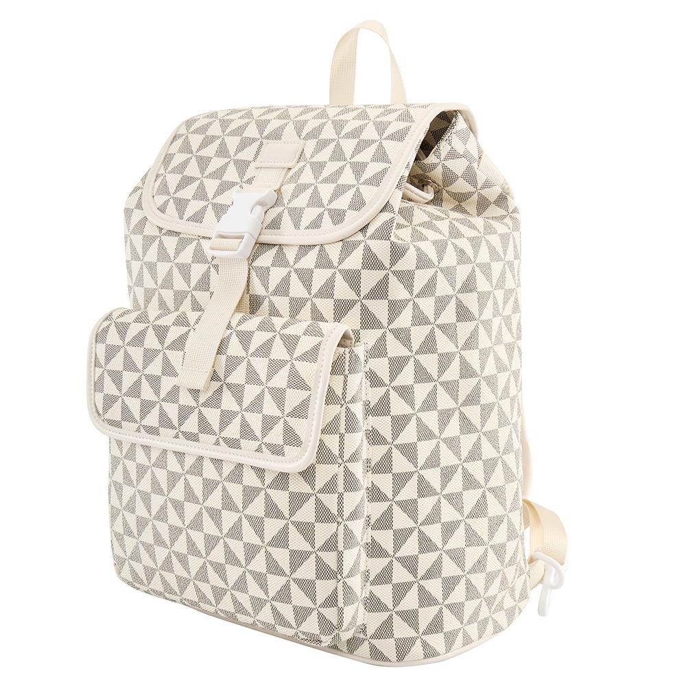 Fashion Printed Backpack for Men and Women Trend Casual Men Large Capacity Commuter Travel Bag