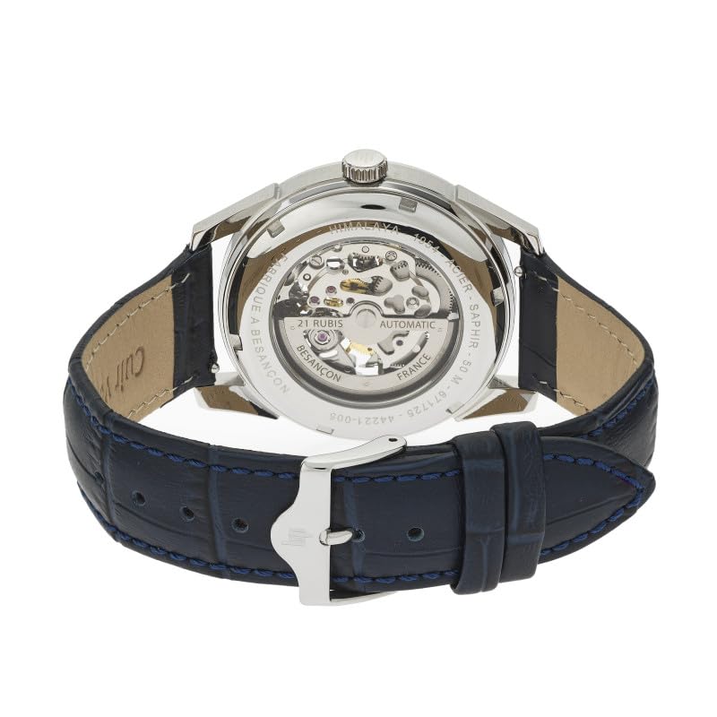Authorized Dealer Lip Watch Automatic Unisex 671725 Himalaya 40MM Skeleton Automatic Blue [LIP] Men's