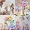New Metal Arch Backdrop Stand Gold Wedding Arch Stand Arched Frame for Birthday Party Ceremony Celebration Decoration 1PC