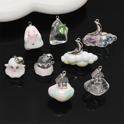 1pc/bag Resin Pendant DIY Bracelet Necklace Earrings Jewelry Accessories