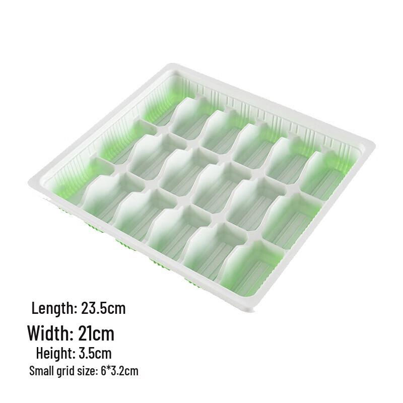 

Disposable 18-Compartment Plastic Dumpling Container