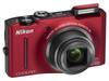 Nikon Digital Camera COOLPIX S8100 Flash Red S8100RD 12.1 Megapixels 10x Optical Zoom 30mm Wide Angle 3.0-inch LCD Back-Illuminated CMOS