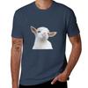 Cute baby goat T-Shirt for a boy vintage clothes boys whites plain white t shirts men