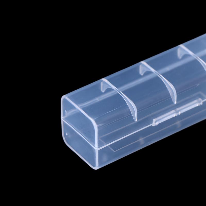 1/3Pcs 1 Section/2 Section/4 Section/8 Section 21700 Battery Anti Fall Protection Box 21700 Battery Pp Plastic Storage Box