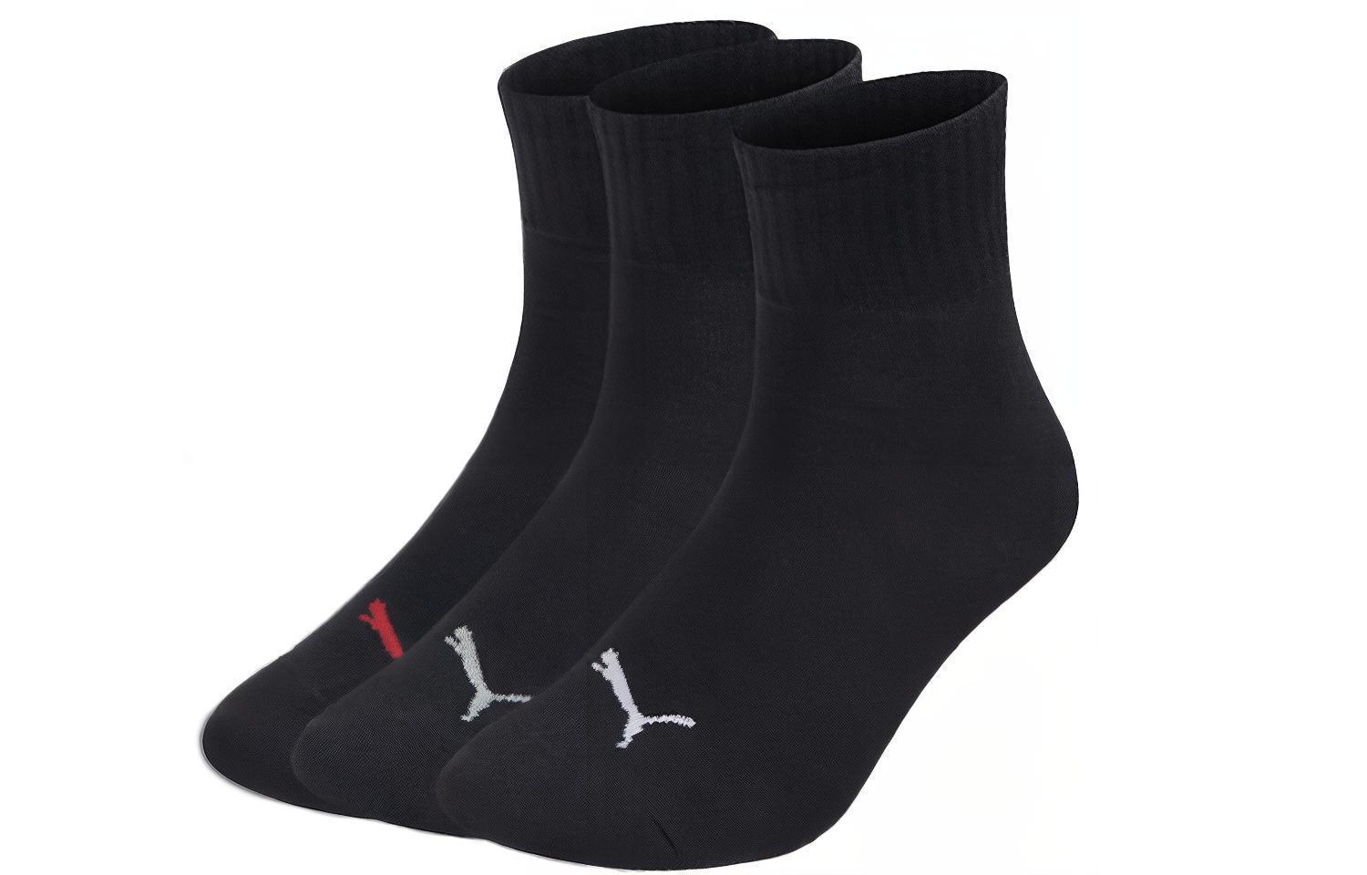 PUMA Ankle Socks Men s Combo Set Black 907138-01 35-38
