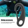 316 Stainless Steel Snap Hook Clip Bolt Kit Scuba Diving Accessory (70MM, Black)