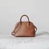 Sac Bandoulière Mini Coquille en Cuir de Vachette Evercolor Importé Polyvalent Sac pour Femme en Cuir de Vachette Première Couche Sac de Bowling