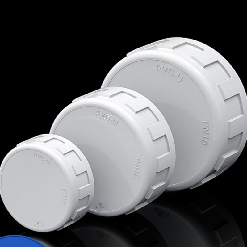 10Pcs Female Thread PVC End Cap Garden Irrigation Pipe Connector Water Tube Cap Plumbing Hose Tube Fittings Enduring