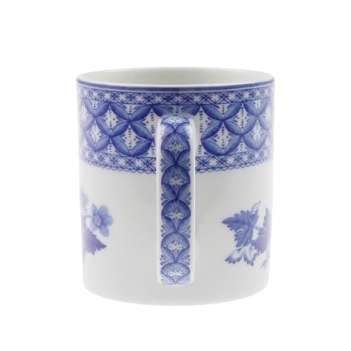 Spode Blue Loom Mug, 250ml, Geranium [Parallel Import]