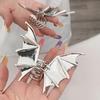 Halloween  Bat Claw Clip Gothic Halloween Party Hair Clip Cute Hair Grip Fashionable Hair Clamp  for All Hair Types Daily Wear