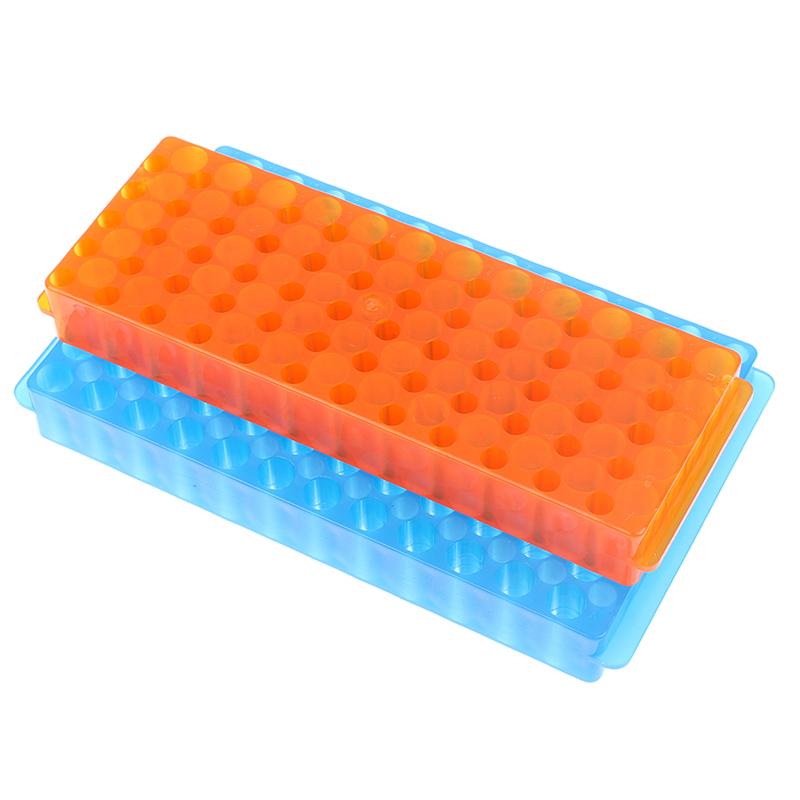 Kiváló minőségű 60 férőhelyes centrifugacső tartó állvány kettős felhasználású dupla paneles 0,5 ml/1,5 ml