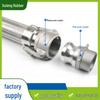 304 Stainless Steel Corrosion-Resistant Camlock Lever-Type Quick-Connect Corrugated Metal Hose