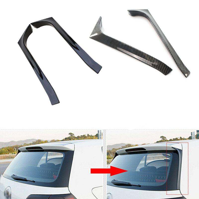 Pro VW Golf 6 MK6 GTI GTR GTD 2008-2012 Zadní boční spoiler na okno Canard Canards Splitter Dekorace exteriéru vozu Plastový levý pravý