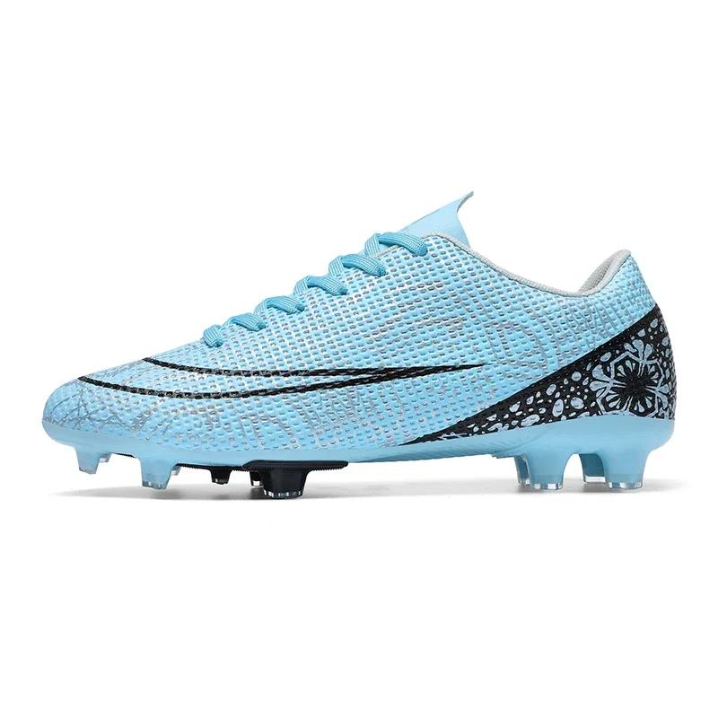 

Men Society Football Shoes Resistant TF/FG Cleats Students Training Boy Soccer Shoes Comfortable Outdoor Sneaker Football Boots 32