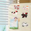 Cartoon Cat Dog Refrigerator Magnet DIY Home Office Kitchen Locker Fridge Resin 3D Kitten Puppy Magnetic Decoration Ornament