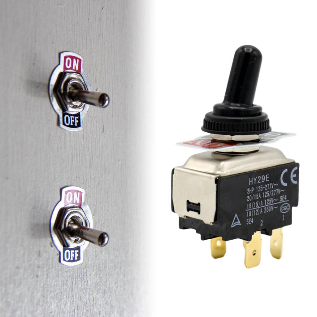 Practical 4 Pin 2 Position Locking Levers Switches Accessory With Rocketed R58 and Espressos Machine Easy Setups