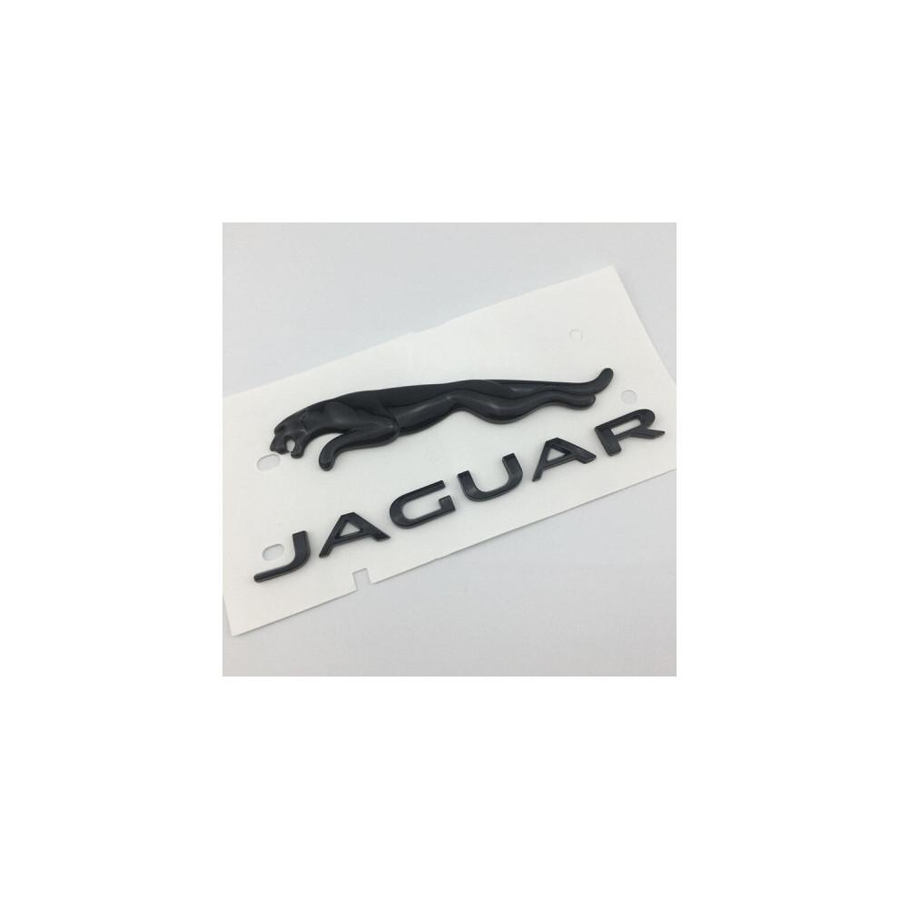 (Black) Suitable For Jaguar Rear Trunk Labeling Logo19*4cm