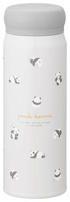 OSK Panda Direct Stainless Steel Water Bottle, 480ml, Gift Boxed, Insulated, Cold & Hot, Lightweight, Direct Drinking, Cute, Stylish, Unisex,