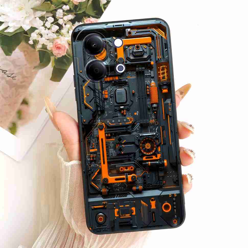 Colorful Printed Cartoon For vivo Y05 4G 6.74" Case Silicone Back Cover Shockproof For Vivo Y11D VIVO Y05 4G Phone Cases Bumper