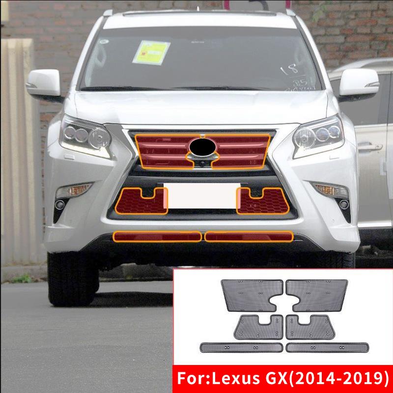 For Lexus GX460 GX400 2010-2023 Exterior Modification Accessories Front Grill Prevent Mosquitoes Sand from Entering 2021 2020