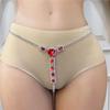 European And American New Red Love Waist Chain Fashionable Sexy Beach Thong Chain European Beautiful Woman Body Chain