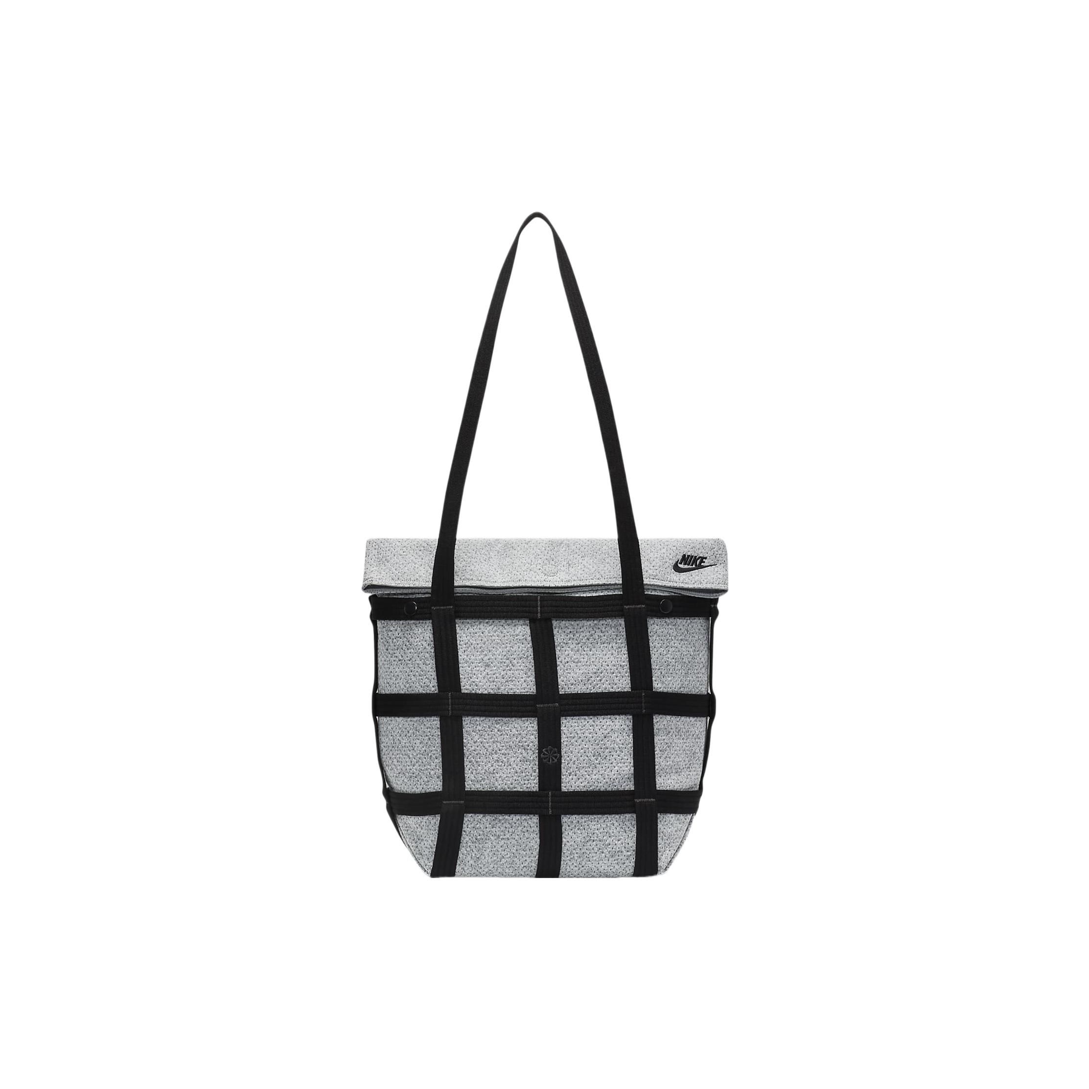 

Nike Logo Large Capacity Commuter Fabric Tote Bag Shopping Handheld Shoulder Bag Unisex Tote Bags Ash-Gray Iron-Gray Mountain-White FB3038-084 Smoke Gray & Iron Gray & Mountain White