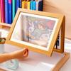 Kids' Artwork Display Frame: Magnetic, Easel-Mount for A4/A3 Paintings