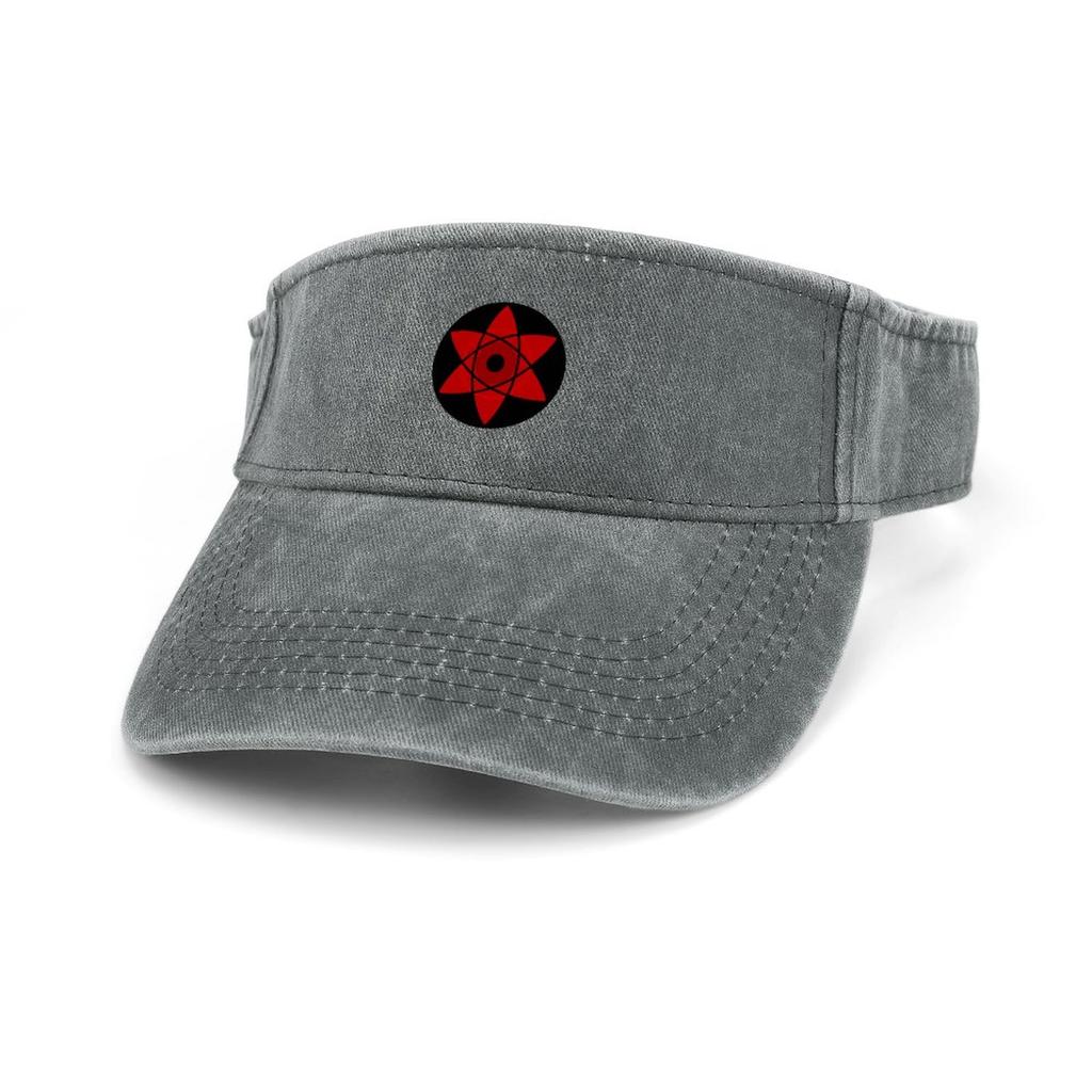 Konoha Akatsuki Anime Ninja Manga Uchiha Sonnenblende Leaky Top Cowboyhüte Unisex Damen Sport Tennis Golf Caps Open Top Custom Hat