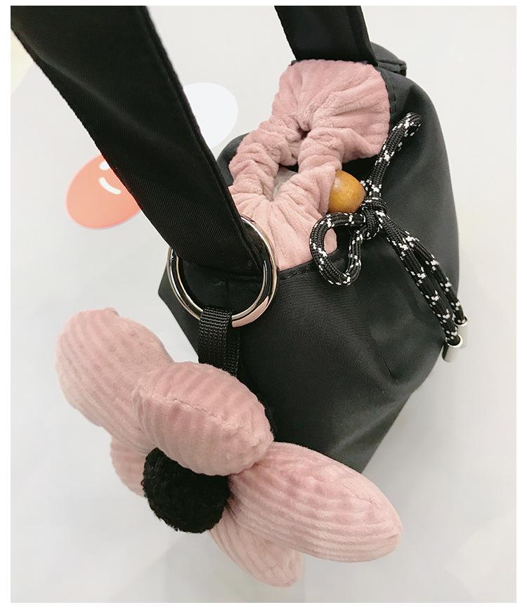 Women's Tricolor Floral Wristlet: High-End Summer Small Handbag & Phone Bag