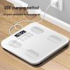 Inteligentna waga Bluetooth do pomiaru tkanki tłuszczowej z możliwością ładowania