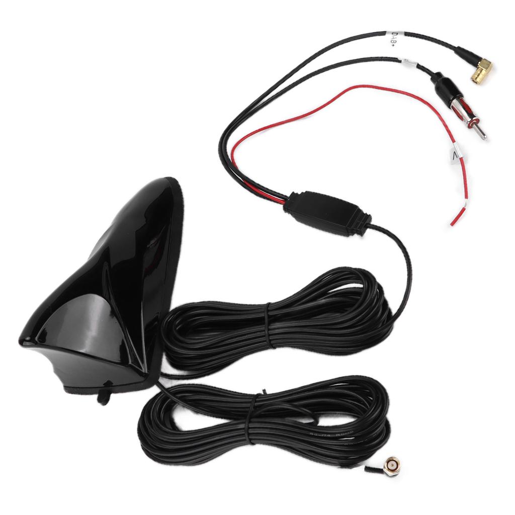 Antenna Shark Fin Shape 470‑860MHz Roof Mounted Universal for Car Digital TV Set Top Box