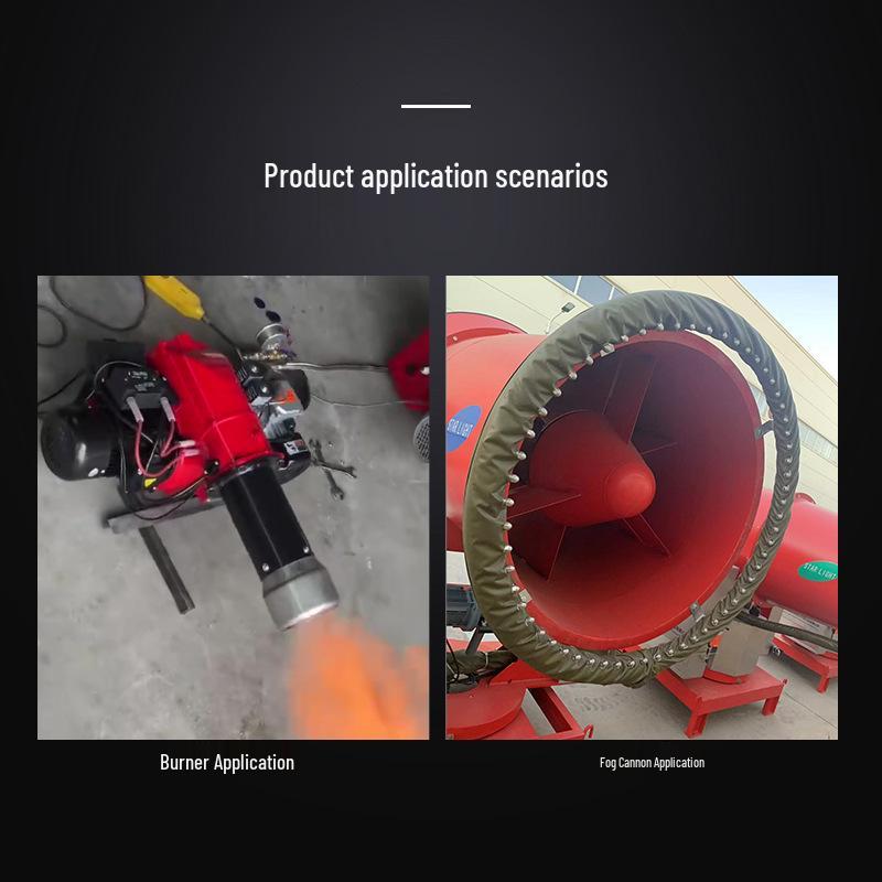 Stainless Steel Fine Mist Atomization Nozzle for Combustion, Cooling, and Dust Removal