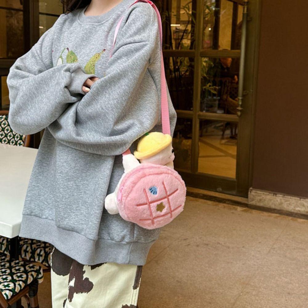 Phone Bag Turtle Doll Shoulder Bag Animals Cartoon Plush Schoolbag Turtle Plush Backpack Students