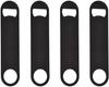 4PCS Beer Bottle Openers Metal Flat Bottle Opener Solid and Durable Beer Openers for Party Kitchen Bar Restaurant