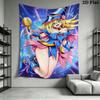 Yu-Gi-Oh! Wandteppich Ästhetisches Wandbehang Gedruckter Stoffdecke Dekorative Wandteppiche für Schlafzimmer Wohnzimmer Heimdekoration