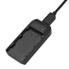 Mini Portable NP FV5 PLUS Battery Charger with Indicator Light Type C Charging Cable
