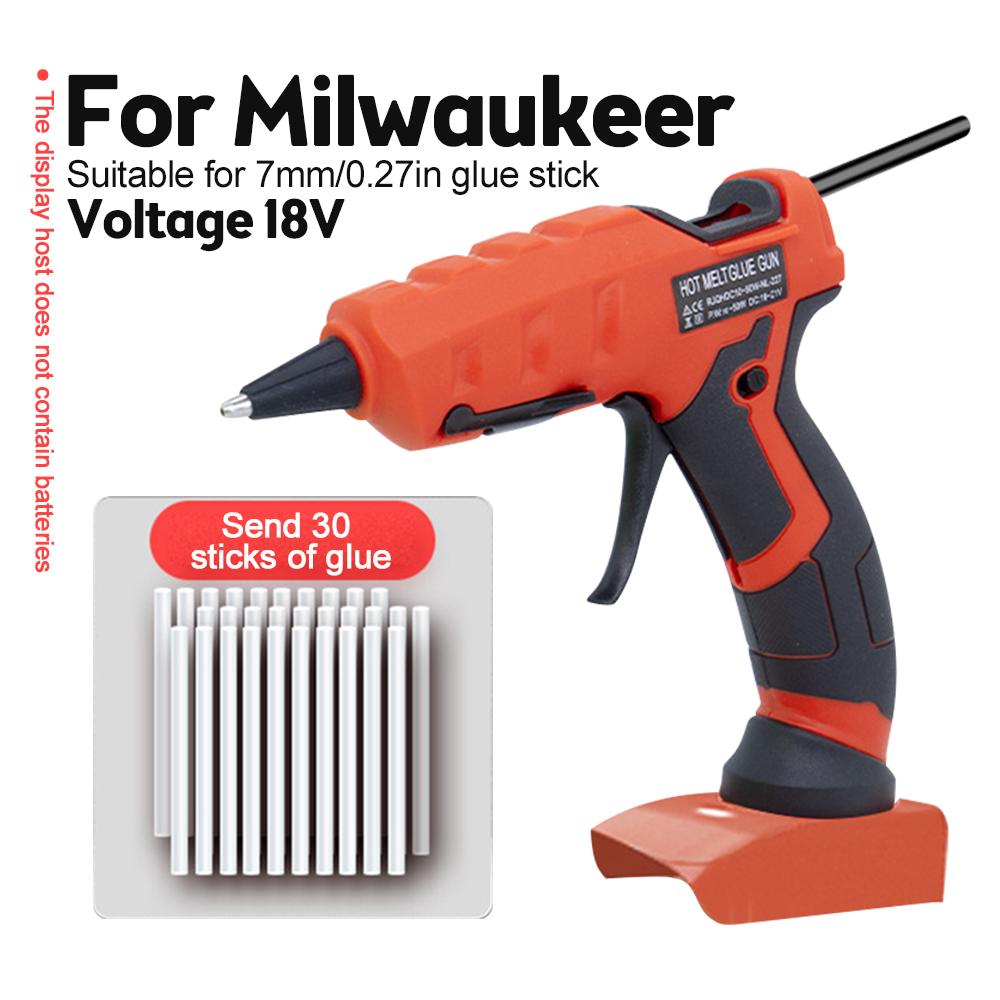 

Клейовий пістолет гарячого розплаву Побутовий Промисловий Міні Зварювальний Пістолет Гарячого Повітря Електричний Інструмент з Підігрівом Температури З 7мм Клейовими Стрижнями