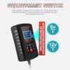 6V 12V 2A Smart Battery Charger for Car Automatic Float Charger Motorcycle Lawn Mower Tractor Lead-acid AGM GEL Toy Battery