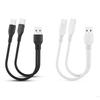 2 In 1 USB Dual Type C Cable Splitter Mobile Phone Charging Cable Portable Charger Cord Wire For Two Type C Devices