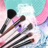 Universal Women Eyeshadow Foundation Concealer Makeup Brush Cleaning Mat Hotel Dress Room Portable Silicone Washing Pad