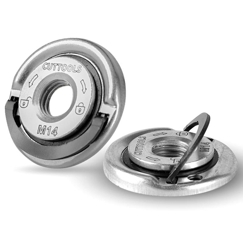 Polizor unghiular cu filet M14 1 buc. Placă de presare cu autoblocare Polizor unghiular Placă de presare Piuliță cu flanșă cu eliberare rapidă Instrumente pentru mandrină electrică