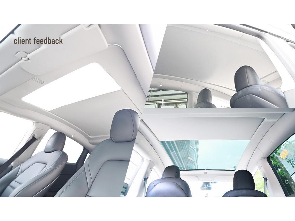 Tesla Model Y Sunshade: Heat Insulation Curtain for Electric Vehicles