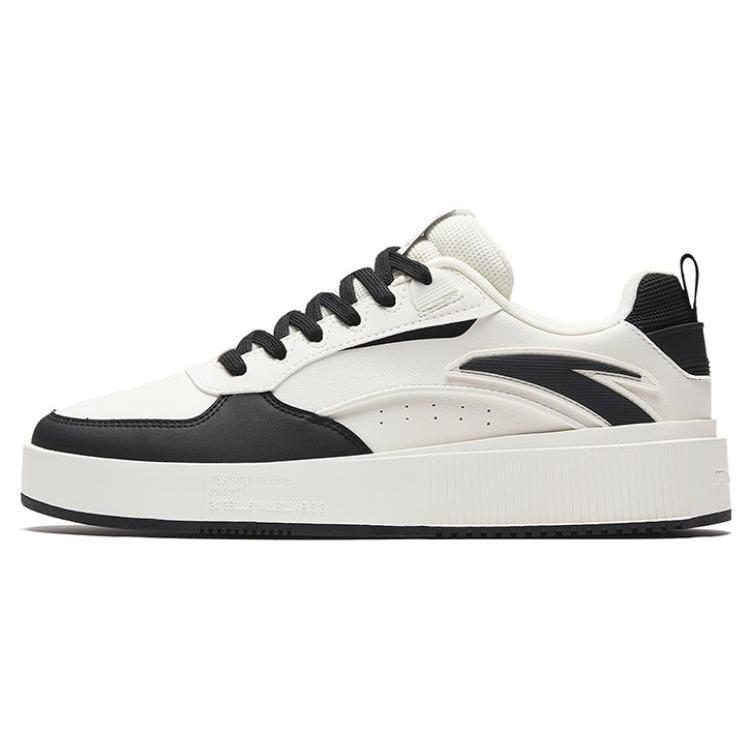 

Anta Milk Lid 2 Non slip Lightweight Low Top Skateboard Shoes Men s Black White 40